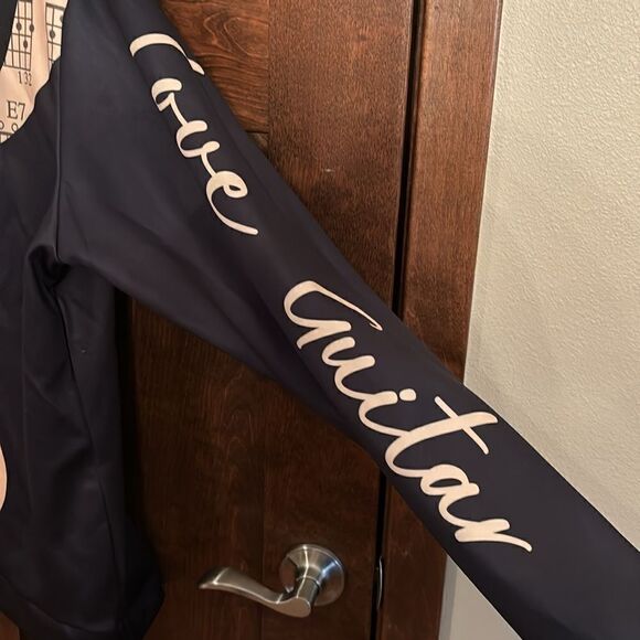 NWT. Love Guitar Zip Front Hoodie - Picture 3 of 5